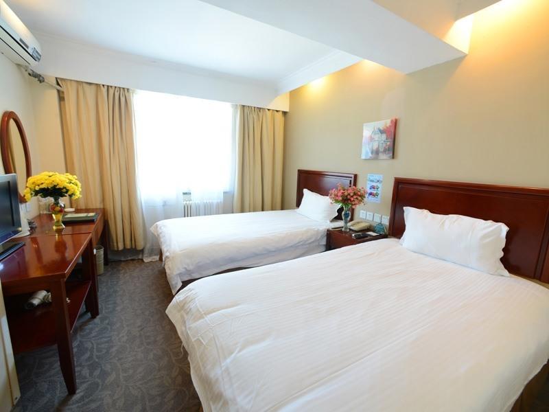 Greentree Inn Shanxi Yan An Luochuan Fuqian Street Express Hotel Εξωτερικό φωτογραφία