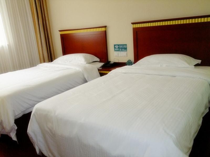 Greentree Inn Shanxi Yan An Luochuan Fuqian Street Express Hotel Εξωτερικό φωτογραφία