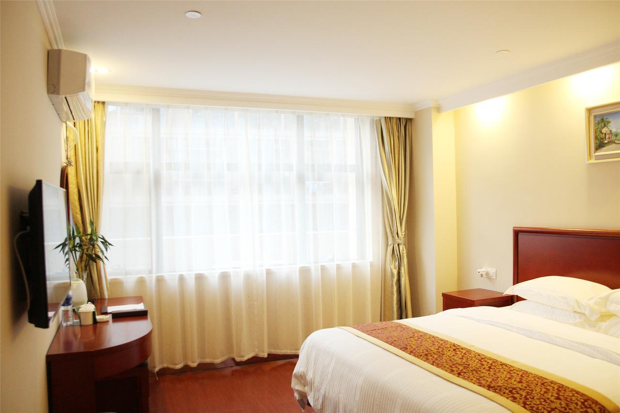 Greentree Inn Shanxi Yan An Luochuan Fuqian Street Express Hotel Εξωτερικό φωτογραφία