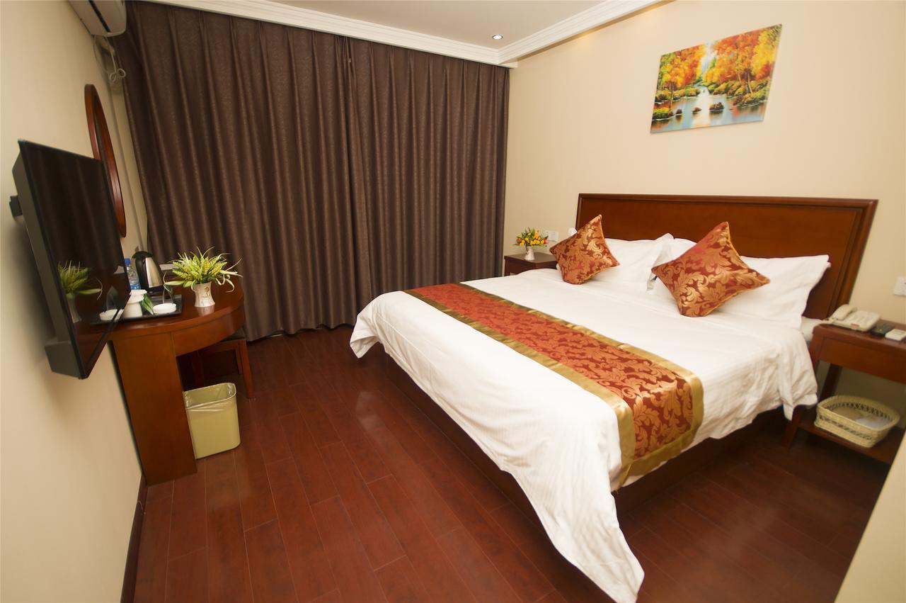 Greentree Inn Shanxi Yan An Luochuan Fuqian Street Express Hotel Εξωτερικό φωτογραφία
