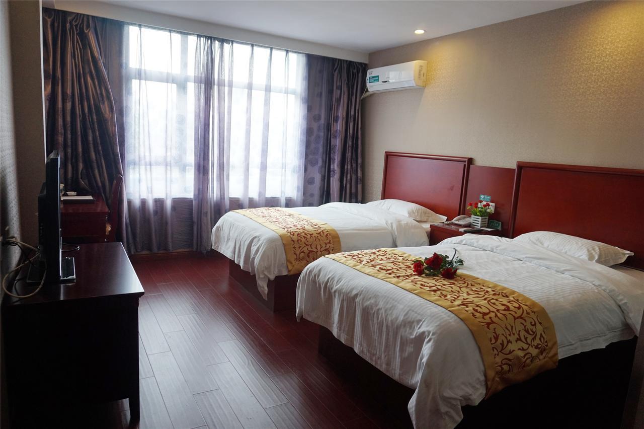 Greentree Inn Shanxi Yan An Luochuan Fuqian Street Express Hotel Εξωτερικό φωτογραφία