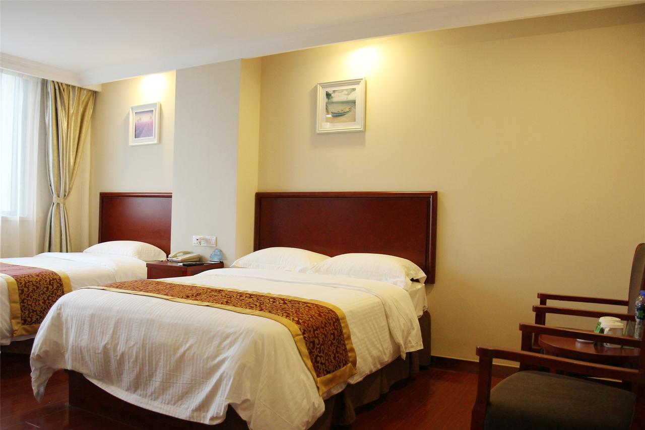 Greentree Inn Shanxi Yan An Luochuan Fuqian Street Express Hotel Εξωτερικό φωτογραφία