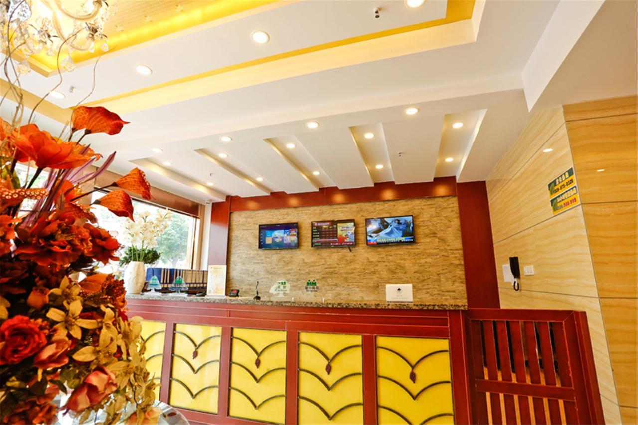 Greentree Inn Shanxi Yan An Luochuan Fuqian Street Express Hotel Εξωτερικό φωτογραφία