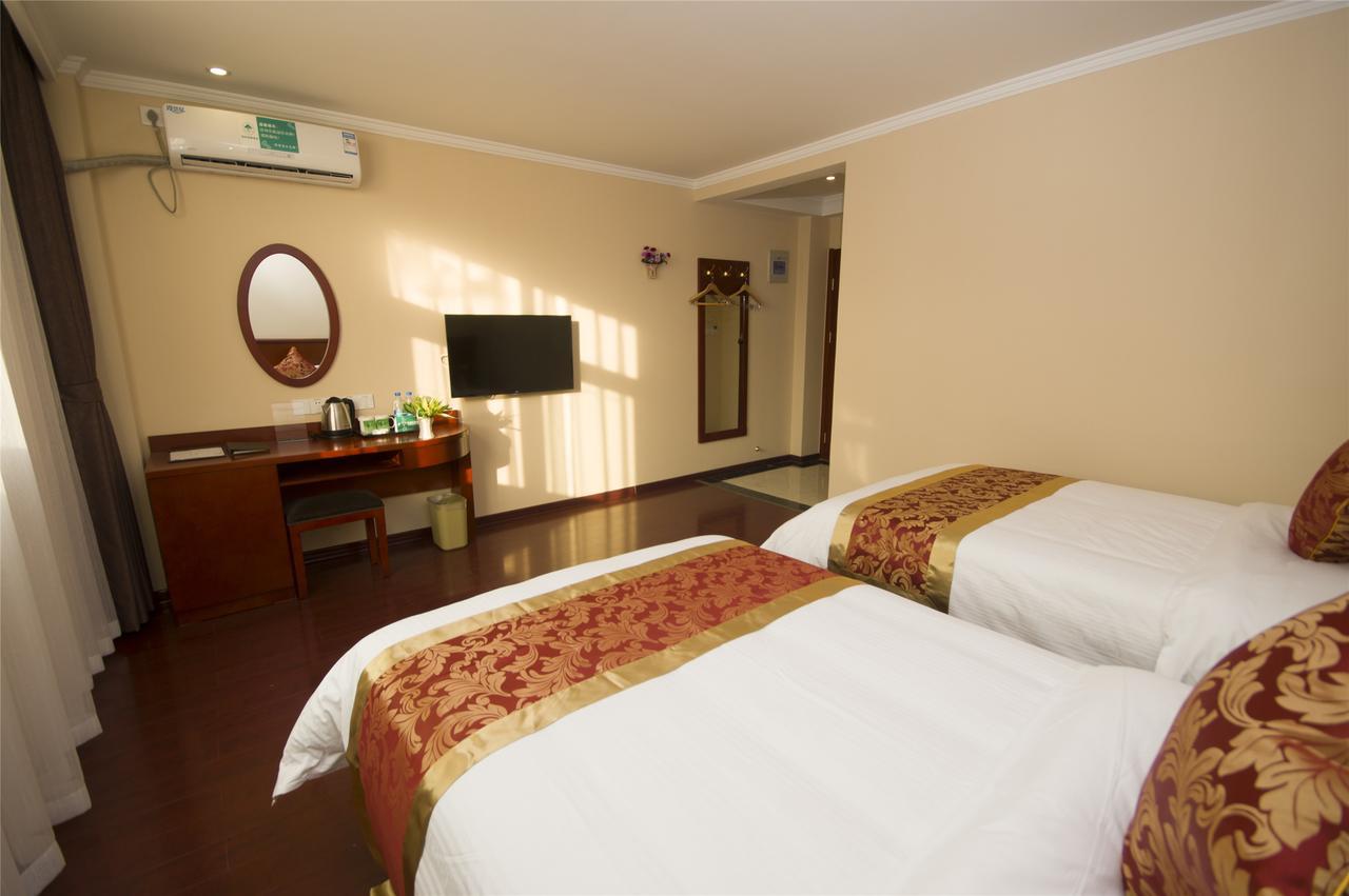 Greentree Inn Shanxi Yan An Luochuan Fuqian Street Express Hotel Εξωτερικό φωτογραφία